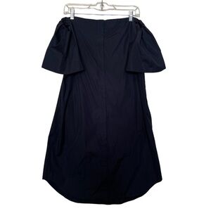 NWT Vince Blue Off The Shoulder Shirt Dress